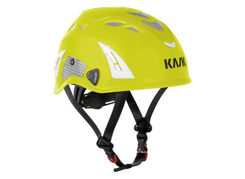 Hjälm Plasma Hiviz Kask Gul